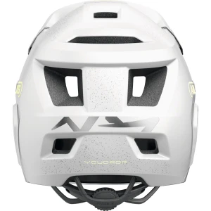 ABUS YouDrop FF Kids Full Face MTB Helmet in Lemon White 48-55cm - Image 2