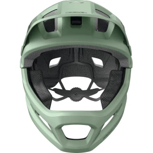 ABUS YouDrop FF Kids Full Face MTB Helmet in Mist Green 48-55cm - Image 3