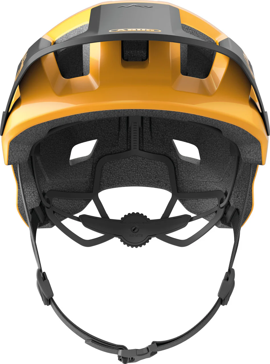ABUS YouDrop Kids MTB Helmet in Icon Yellow (48-55cm) - Image 2
