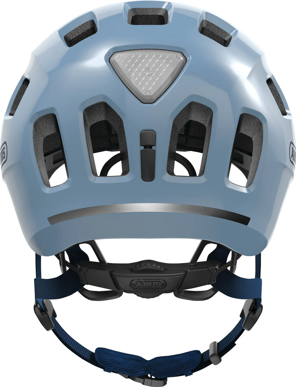ABUS Youn-I 2.0 Kids Leisure Helmet With Integrated Rear LED Light In Glacier Blue - Image 3