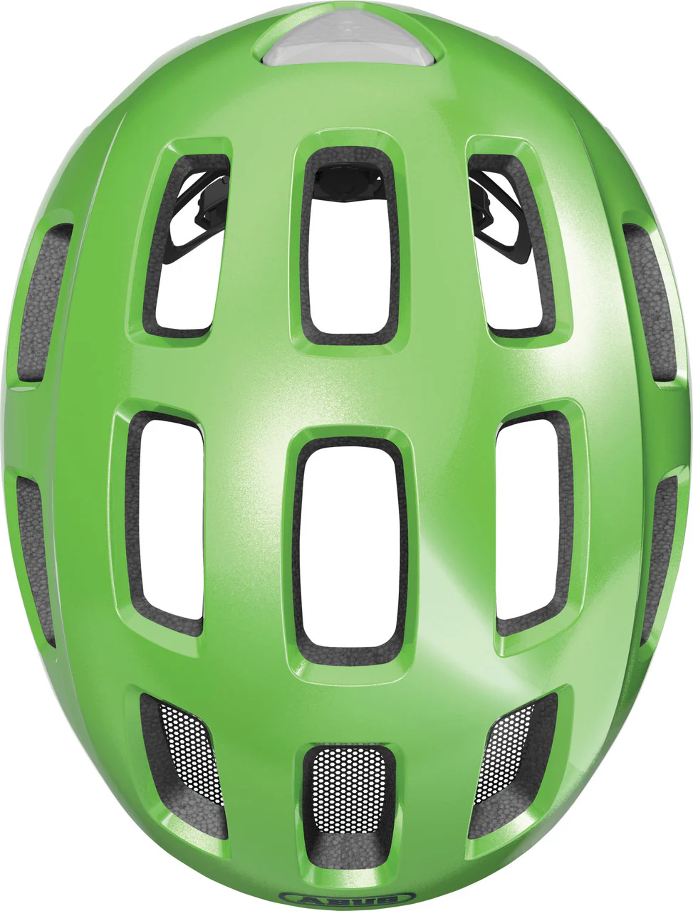 ABUS Youn-I 2.0 Kids Leisure Helmet With Integrated Rear LED Light In Sparkling Green - Image 4