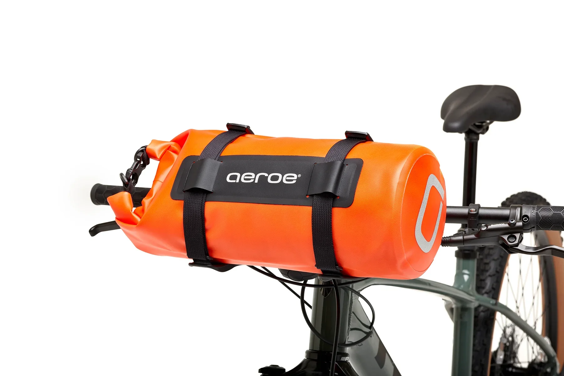 Aeroe 8 Litre Heavy Duty Waterproof Dry Bag In Orange - Image 3