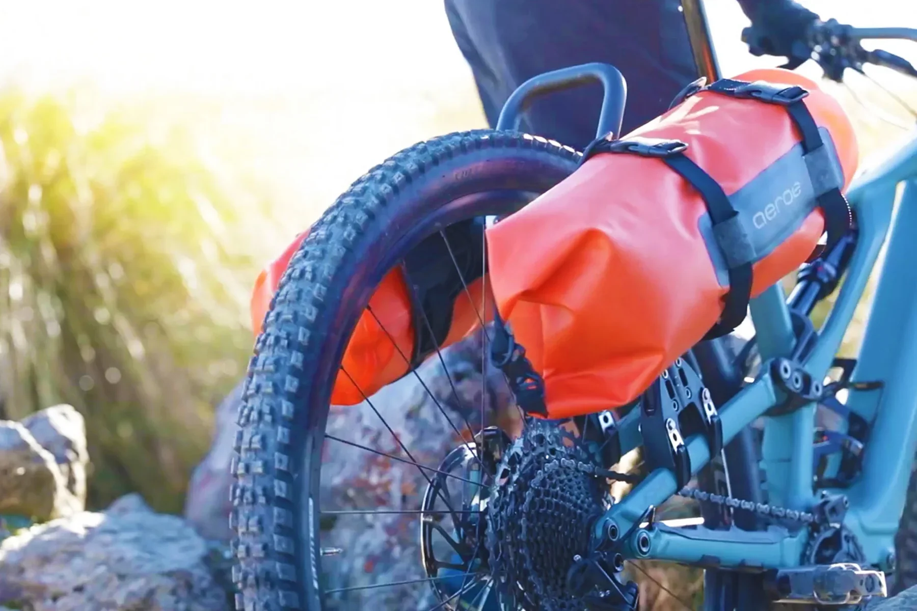 Aeroe 8 Litre Heavy Duty Waterproof Dry Bag In Orange - Image 8