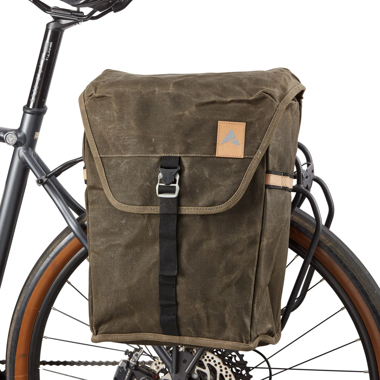 Altura Heritage Cycling  Pannier Bags | 40L | Pair | Olive - Image 3
