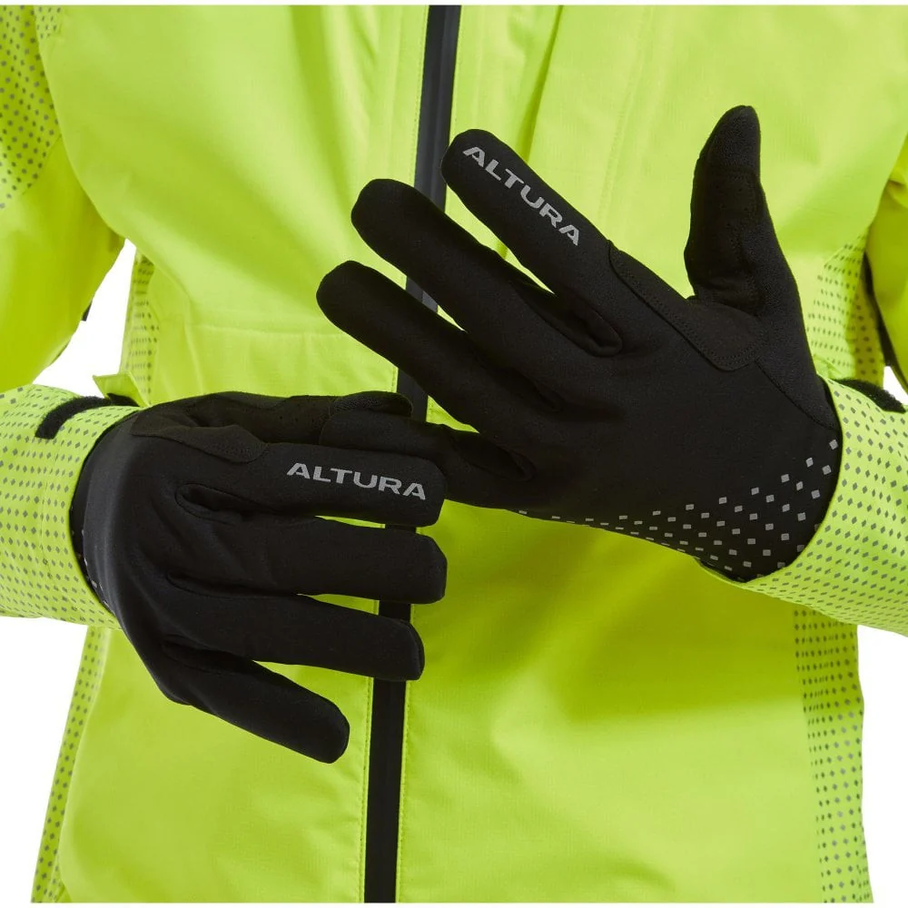 Altura Nightvision Unisex Waterproof Insulated Cycling Gloves In Black RRP £45 - Image 3