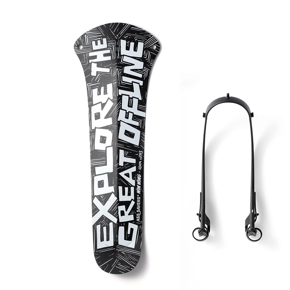 Ass Savers Win Wing 2 Gravel Rear Mudguard - Image 4