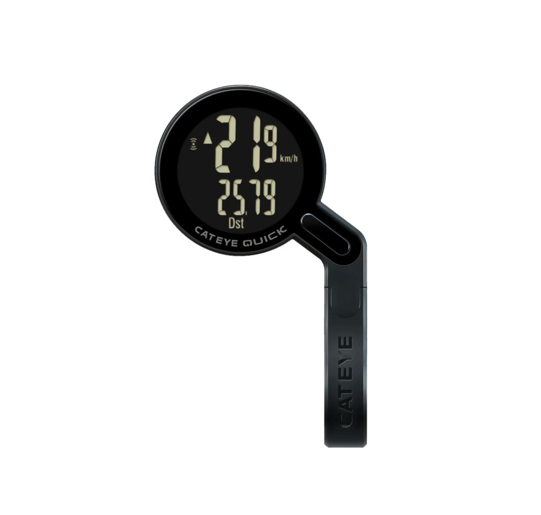 Black Cateye Quick Wireless Cycling Bike Computer - Image 2