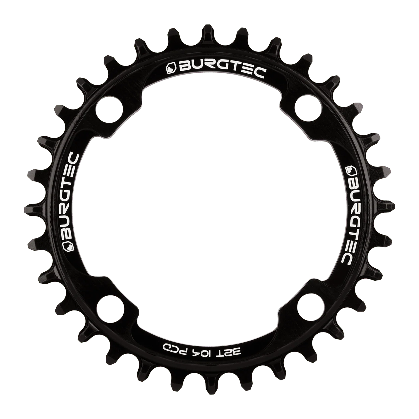 Burgtec 104mm BCD Thick Thin Chainring - Image 2