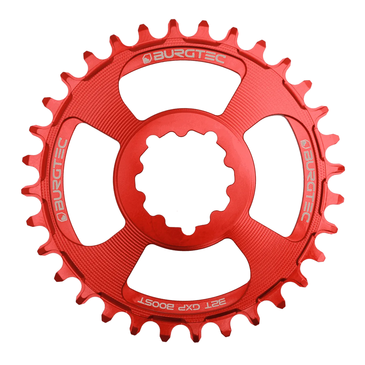 Burgtec 3mm Offset Thick Thin Chainring For SRAM 3-Bolt - Image 2