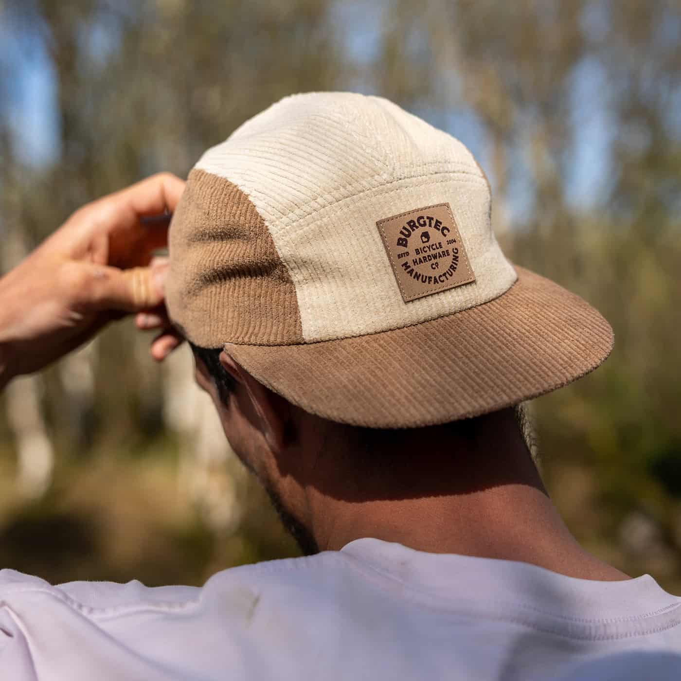 Burgtec Bandit Corduroy Five Panel Unisex Cap - Image 2