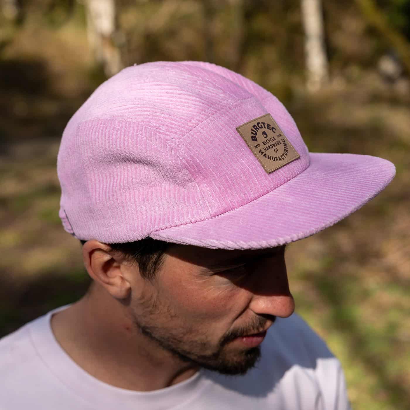Burgtec Bandit Corduroy Five Panel Unisex Cap - Image 6