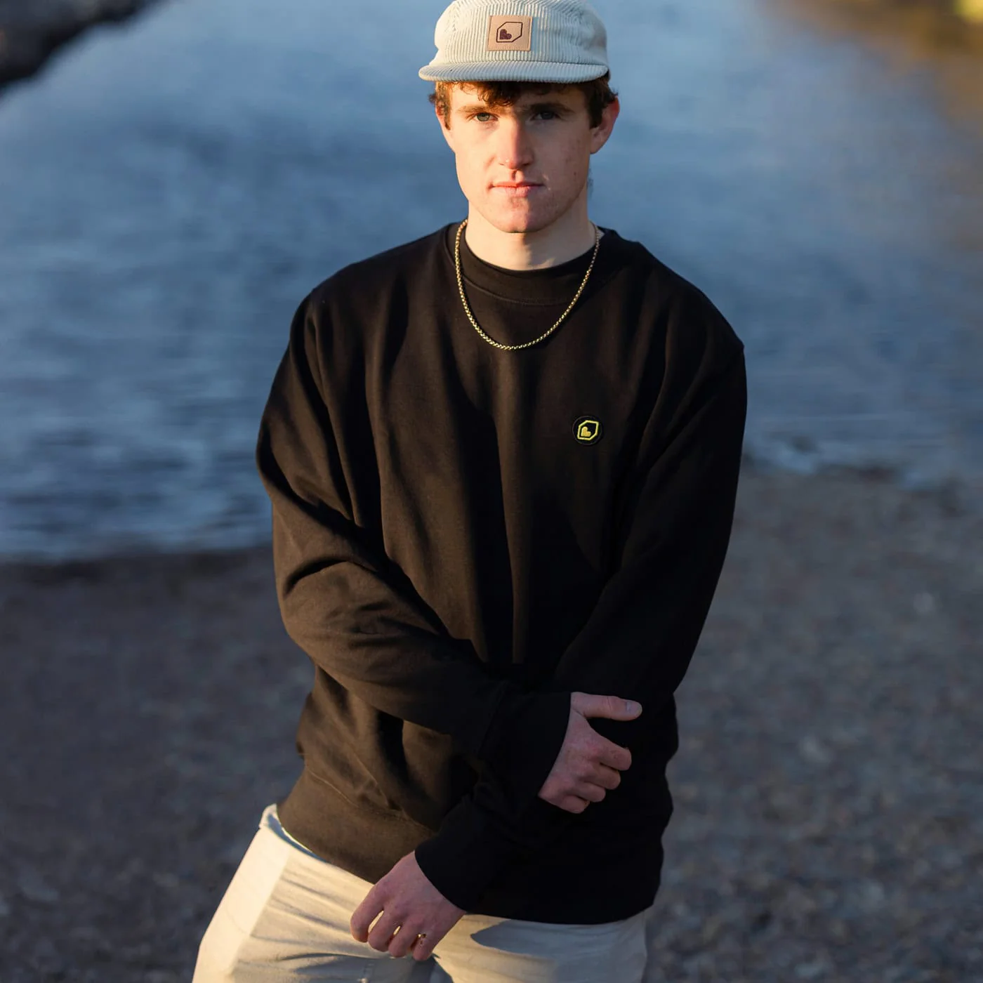 Burgtec Icon Unisex Sweater In Black - Image 2