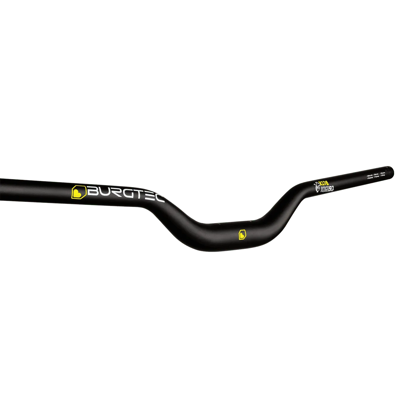 Burgtec Ride High Josh Bryceland Signature Alloy 35mm Clamp 800mm Wide Handlebars - Image 5