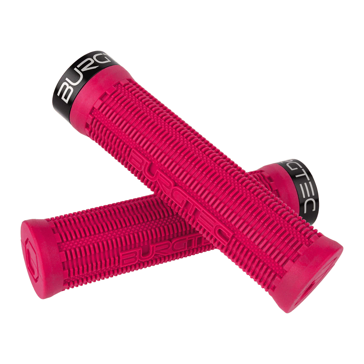 Burgtec The Bartender Pro Greg Minnaar Handlebar Grips & MK4 Pedal Bundle Toxic Barbie Pink - Image 2