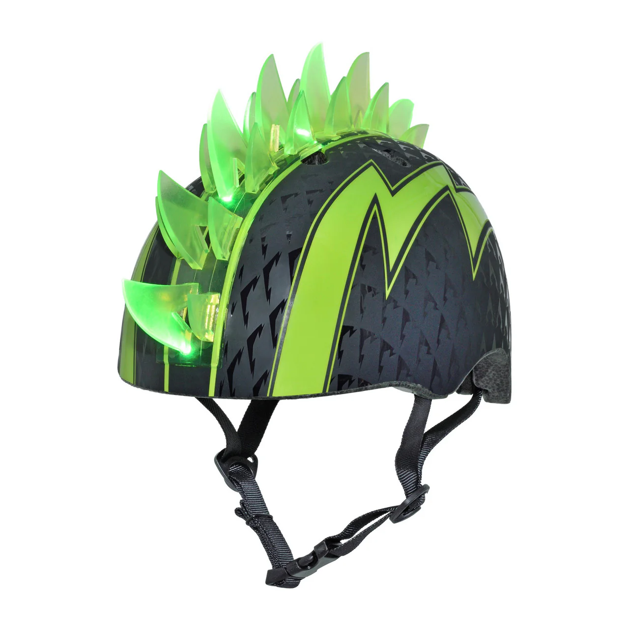 C-Preme Raskskullz USB Rechargeable LED Fit System Children's Helmet For 5+ Years 50–54 cm - Bolt - Image 3