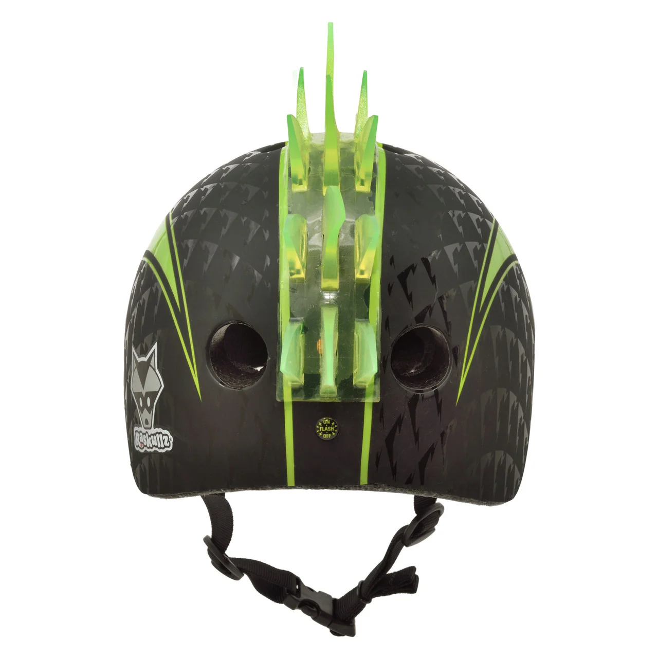 C-Preme Raskskullz USB Rechargeable LED Fit System Children's Helmet For 5+ Years 50–54 cm - Bolt - Image 6
