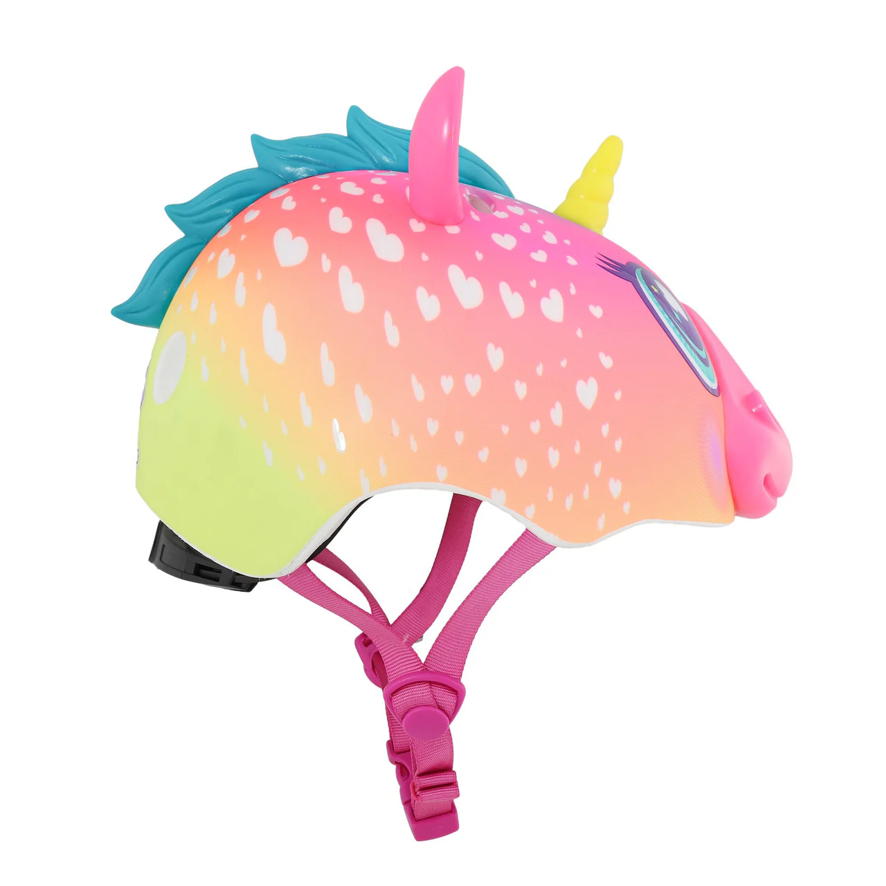 C-PREME Rasksullz FS Fit System Children's Helmet (5+ YEARS) Super Rainbow Corn - Image 4
