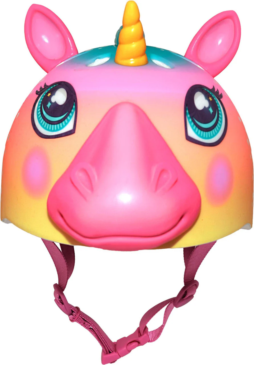 C-PREME RASKULLZ Childrens Helmet 5+ Years Super Rainbow Corn Style Size 50-54CM - Image 4