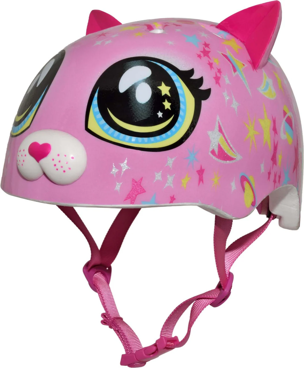 C-PREME RASKULLZ Toddler Helmet 3+ Years Astro Cat Pink Style Size 48-52cm - Image 6