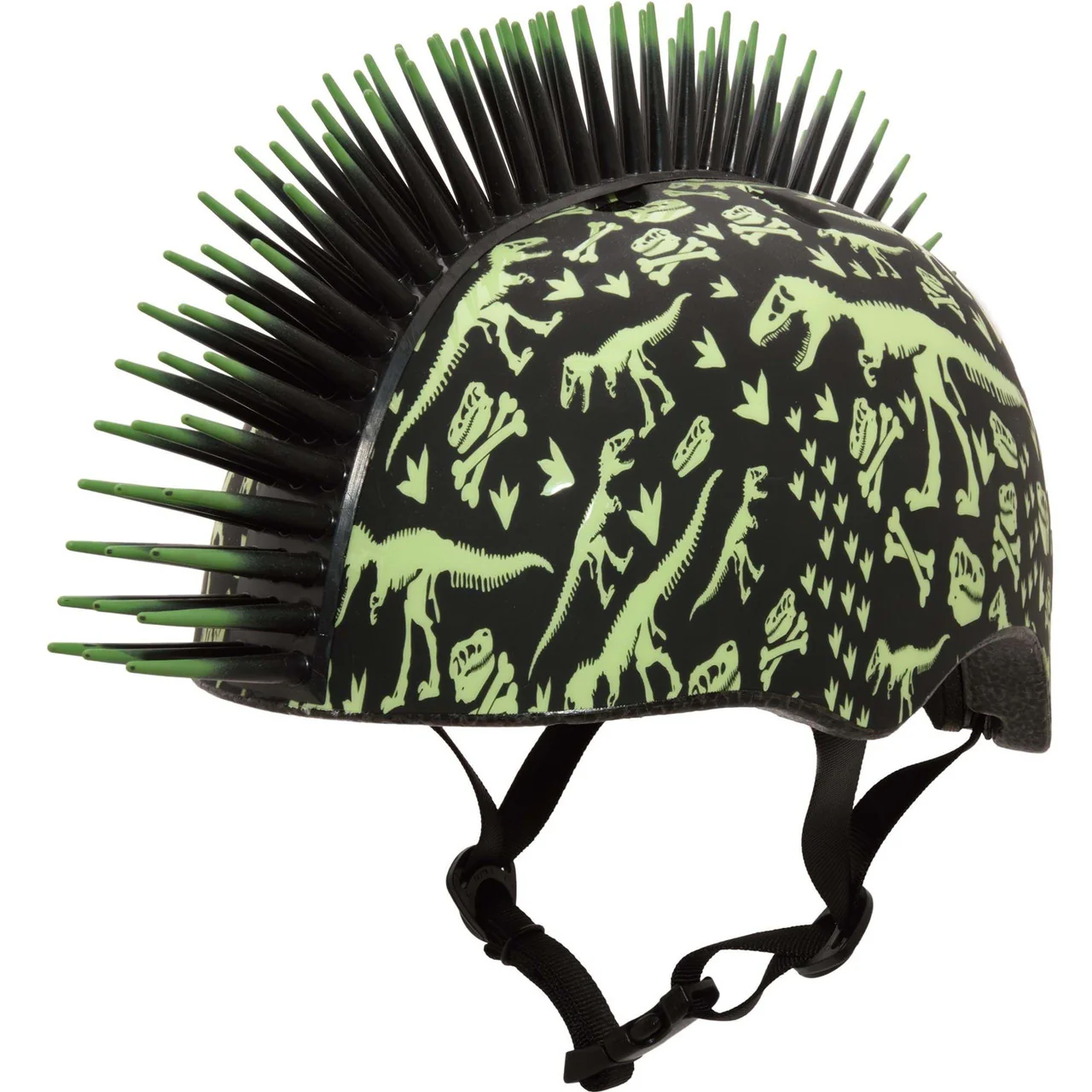 C-PREME RASKULLZ Toddler Helmet 3+ Years T-Rex Bonez Mohawk Style Size 48-52cm