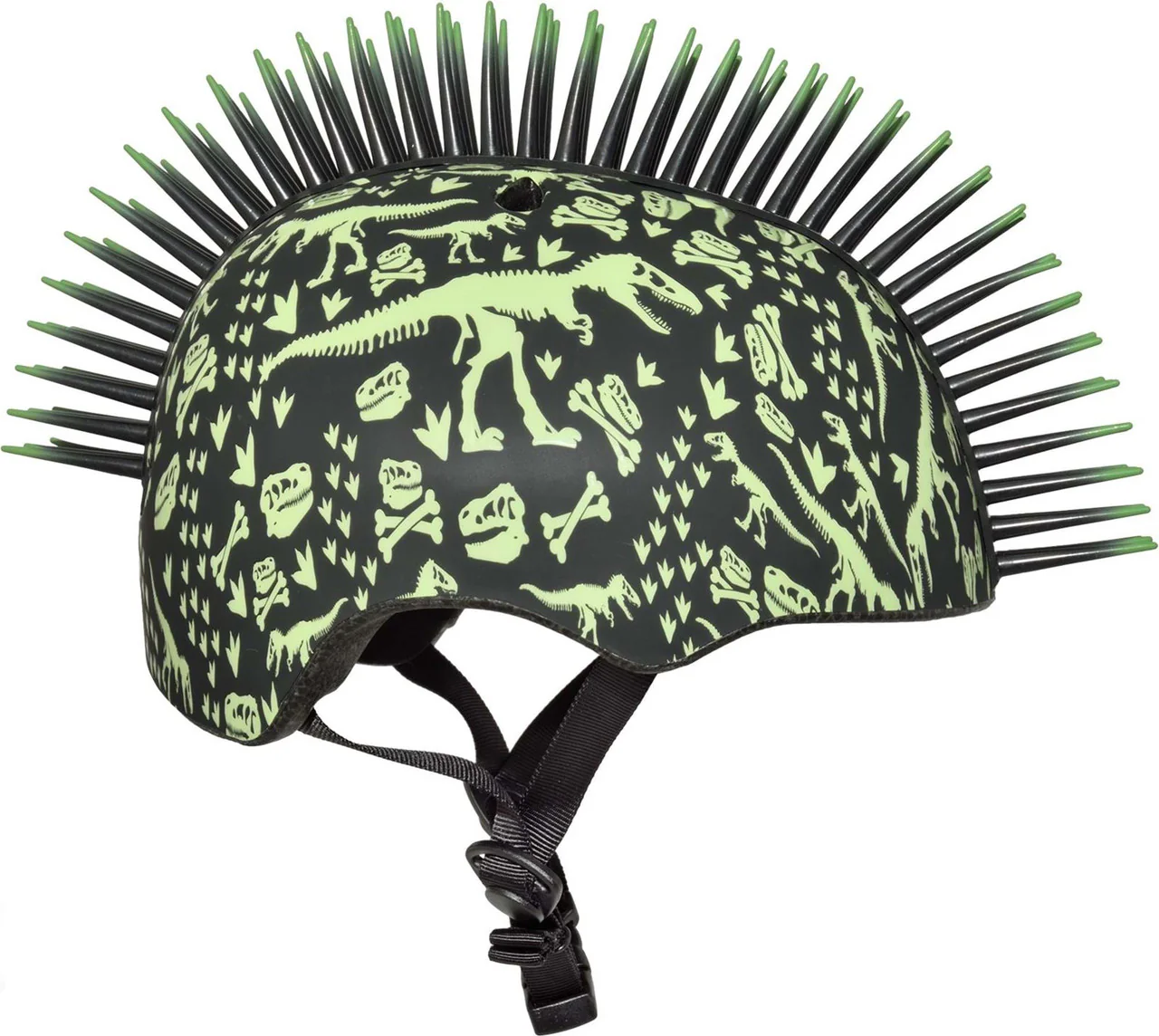 C-PREME RASKULLZ Toddler Helmet 3+ Years T-Rex Bonez Mohawk Style Size 48-52cm - Image 2