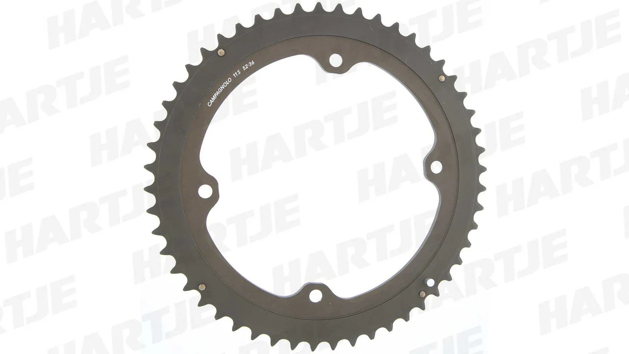 Campagnolo FC-H11052 H11 11 Speed 4-Arm Chainring 145mm BCD 52T in Black