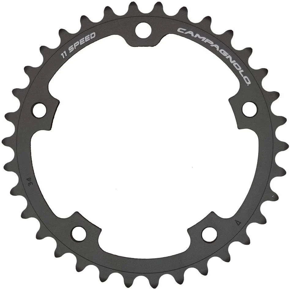 Campagnolo FC-SR139 Super Record - Record - Chorus 11 Speed 5-Arm Chainring In Black 39T
