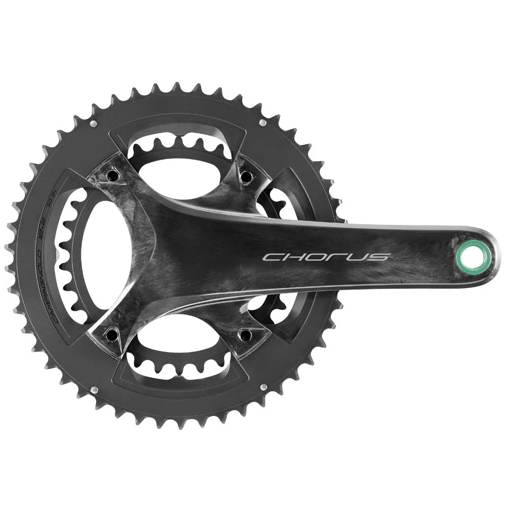 Campagnolo FC20-CH12 Chorus 12 Speed Ultra Torque Double Road Carbon Chainset In Black - Image 3