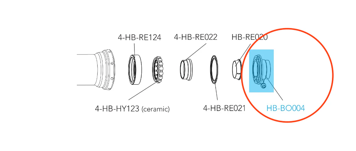 Campagnolo HB-BO004 Hub Adjusting Cone - Image 2