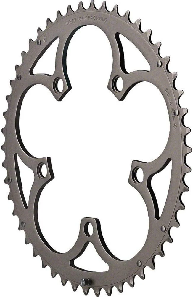 Campagnolo Record/Chorus CT EPS 10 Speed Chainring FC-RE250 50T Titanium Finish - Image 2