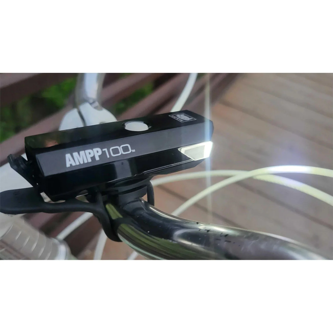 CatEye AMPP 100 USB Rechargeable Front Bicycle Light | ROAD MTB GRAVEL - Image 4