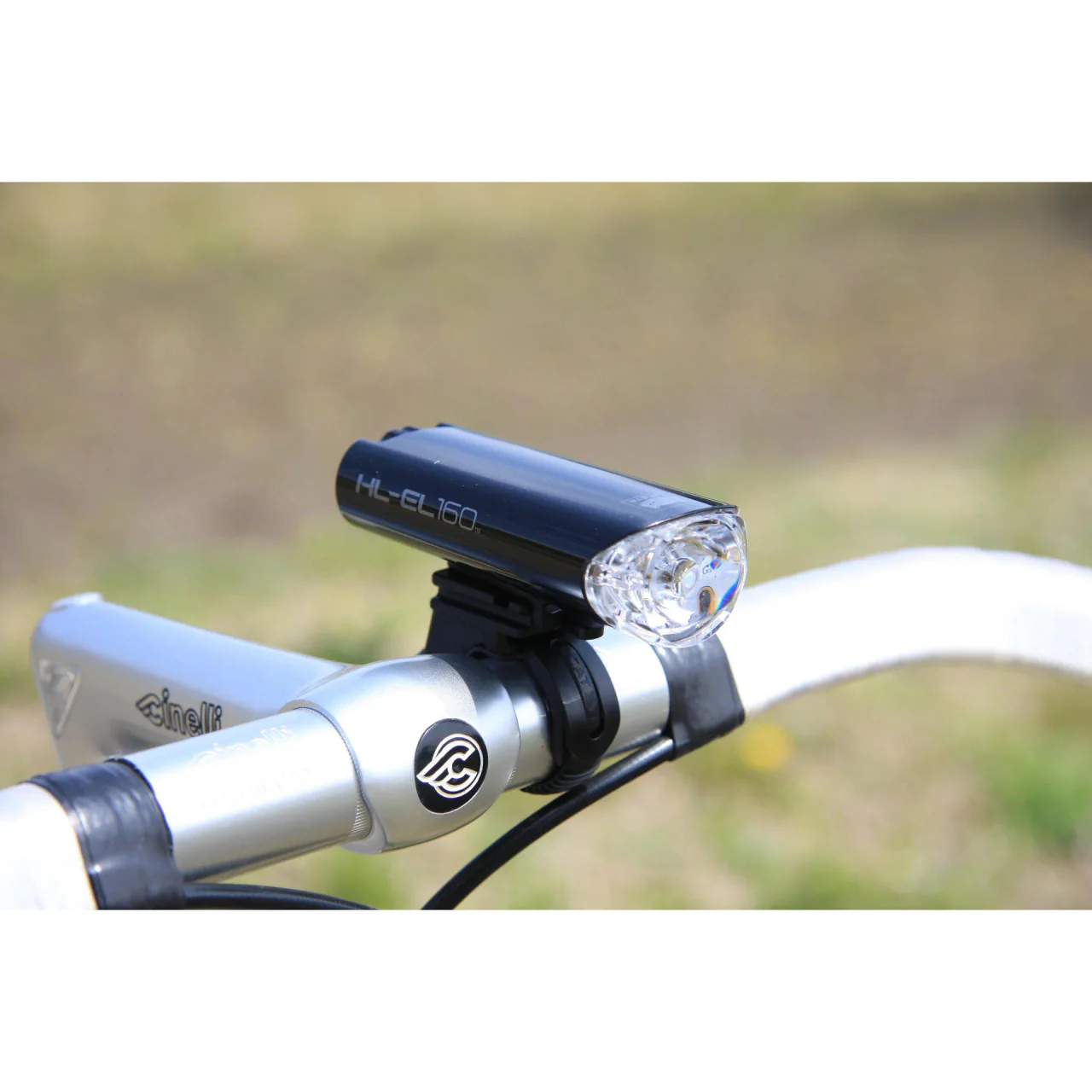 Cateye EL-160 LED light set / Omni 5 Bicycle Front & Rear AA Battery LED Light Set  | MTB ROAD GRAVEL - Image 5