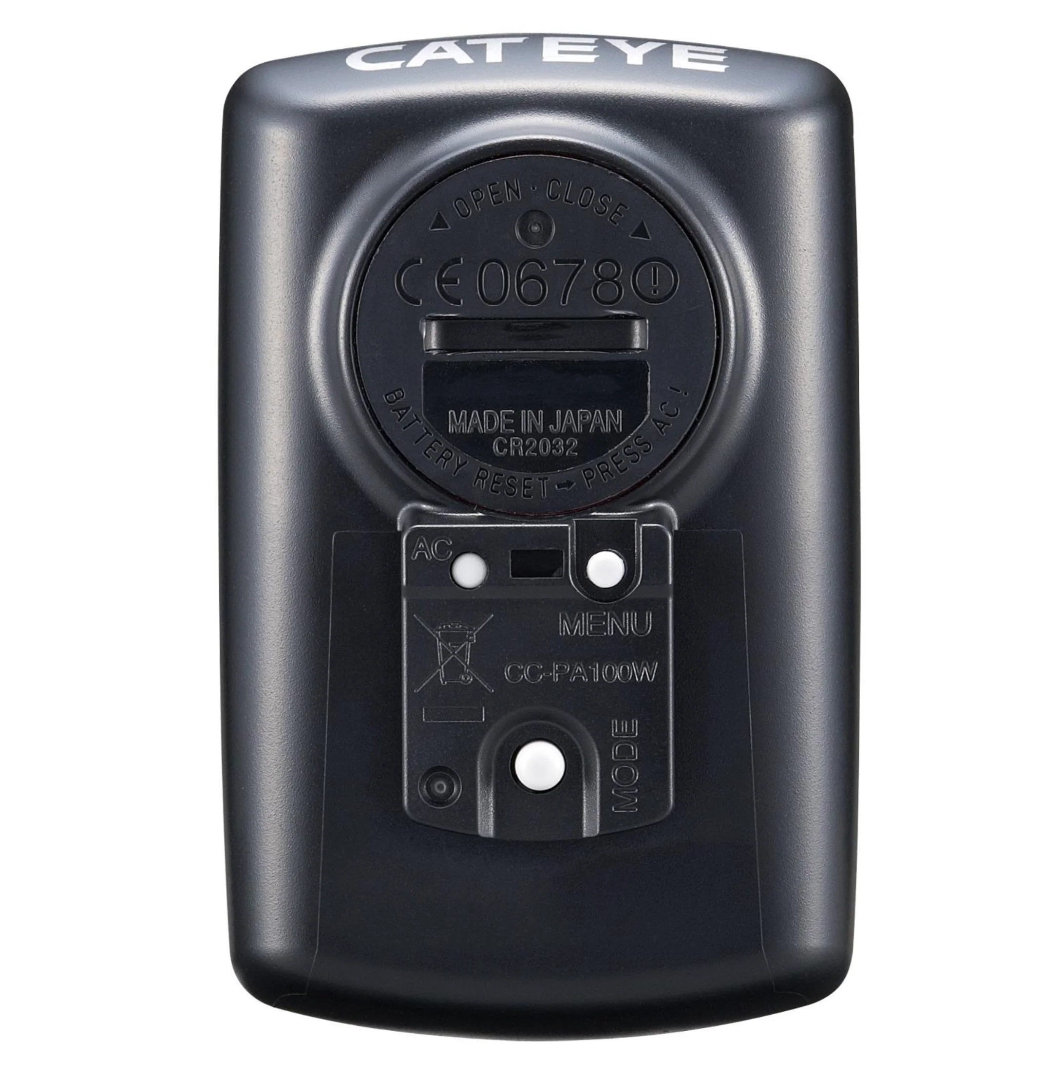 CatEye Padrone Wireless Large Screen 8 Function Cycling Bike Computer - Black - Image 2