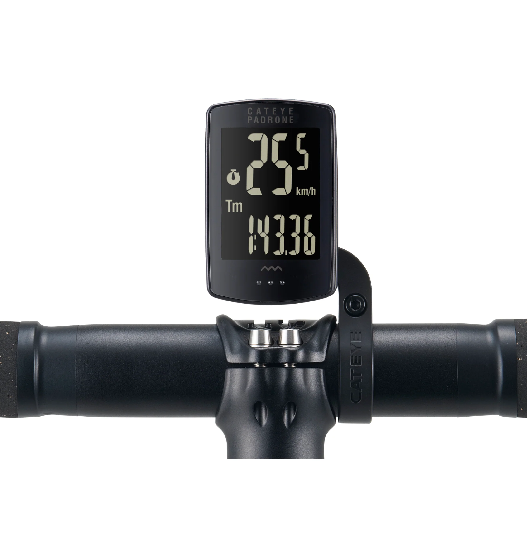 Stealth CatEye Padrone Wireless Large Screen 8 Function Cycling Bike Computer - Image 2