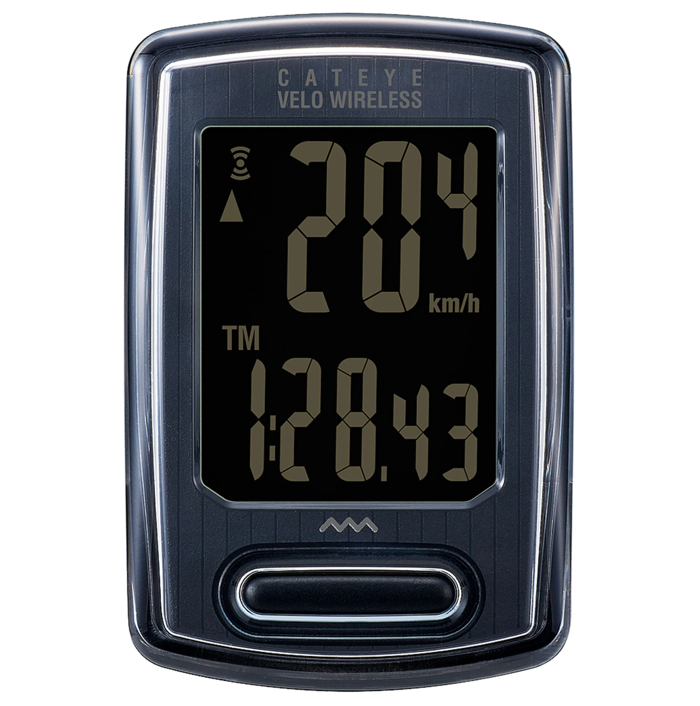 Cateye Velo Wireless Bike Cycling Computer | Stealth Edition