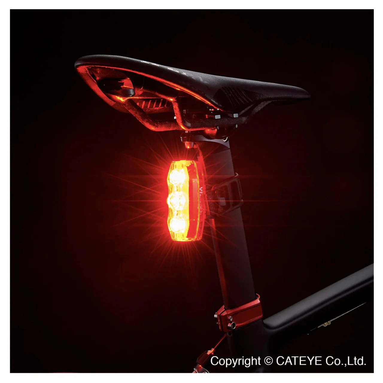 CatEye Viz 450 USB Rechargeable Rear Bicycle Light | ROAD MTB GRAVEL - Image 3