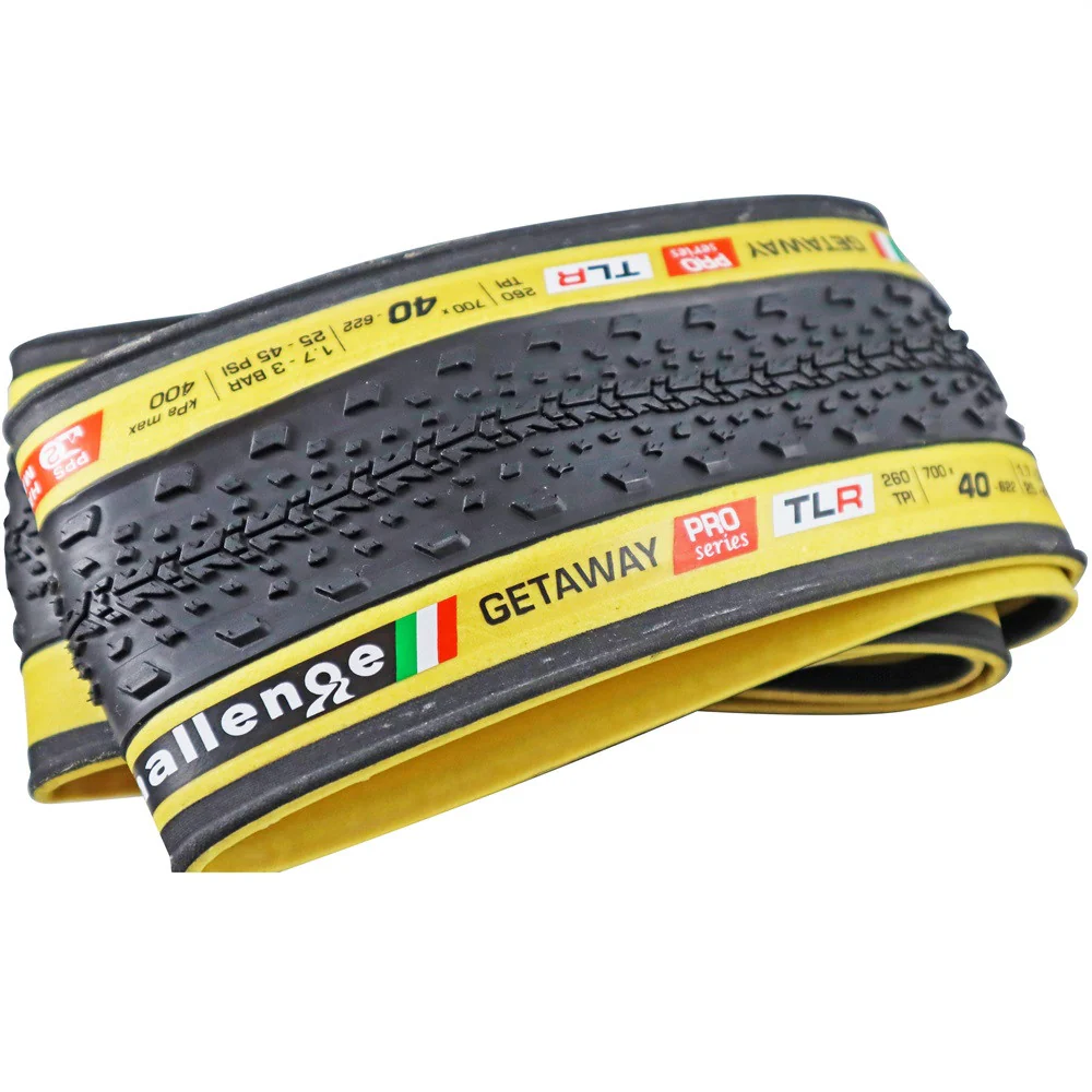 Challenge Getaway Pro Tubeless Cyclocross/Gravel Tyre HTLR Tan 700 x 40 - Image 3