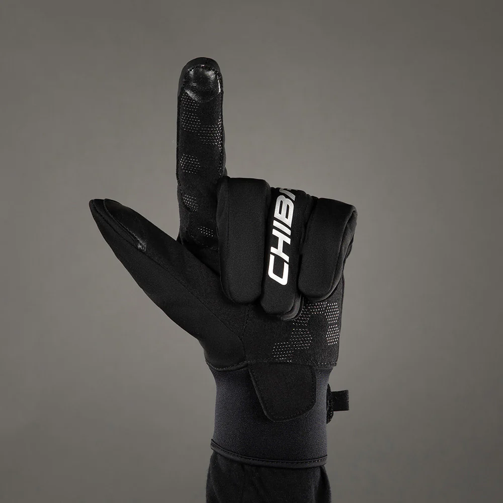 Chiba Classic II Windstopper Winter Gloves in Black All Sizes - Image 3