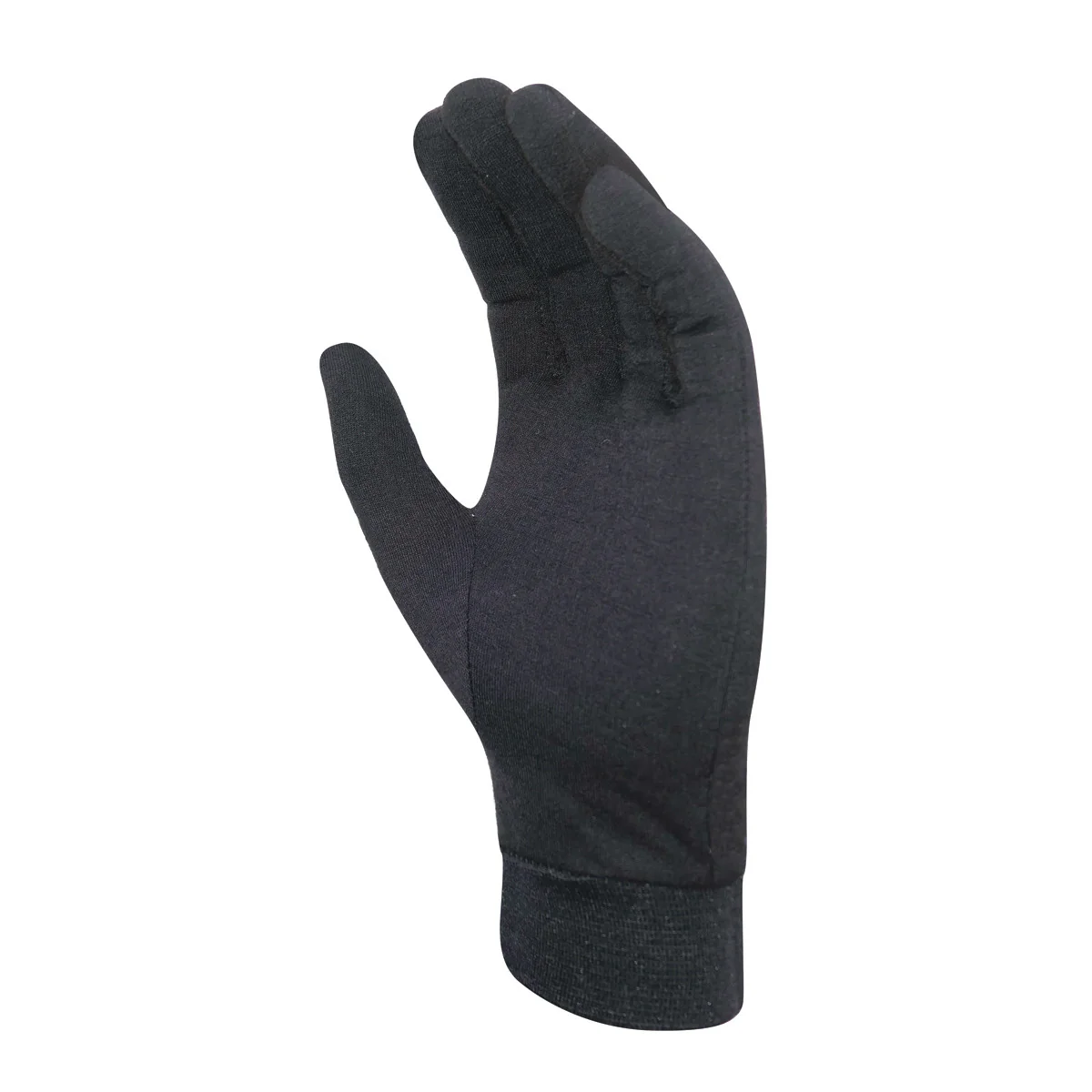 Chiba Merino Liner Winter Gloves in Black All Sizes - Image 3