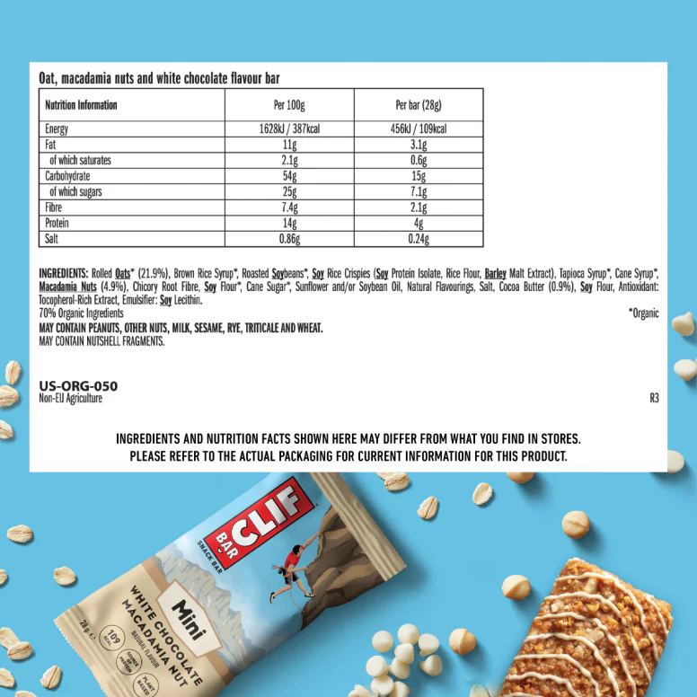 Clif Energy Bar Mini 28g x 10 Pack - Image 6