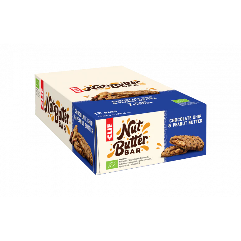 Clif Organic Nut Butter Bar 50g x 12 Pack