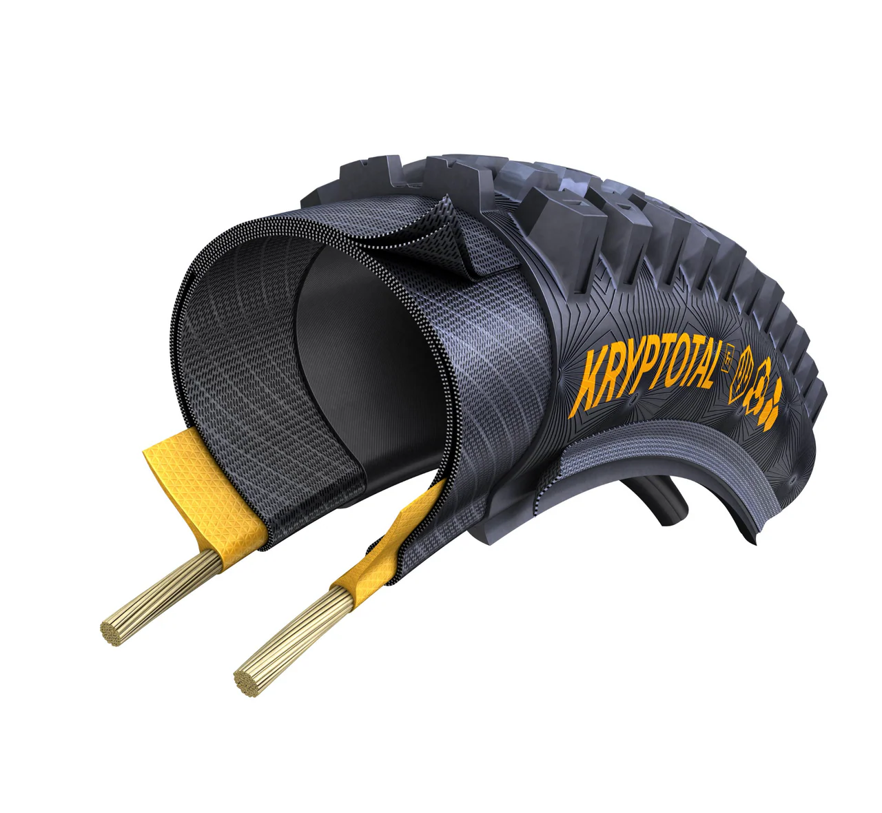 Continental Kryptotal Downhill Soft Tubeless Folding Rear Tyre - Image 4