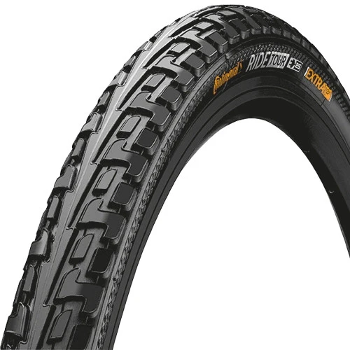 Continental Ride Tour Road City Commuting Rigid Bicycle Tyre - All Black