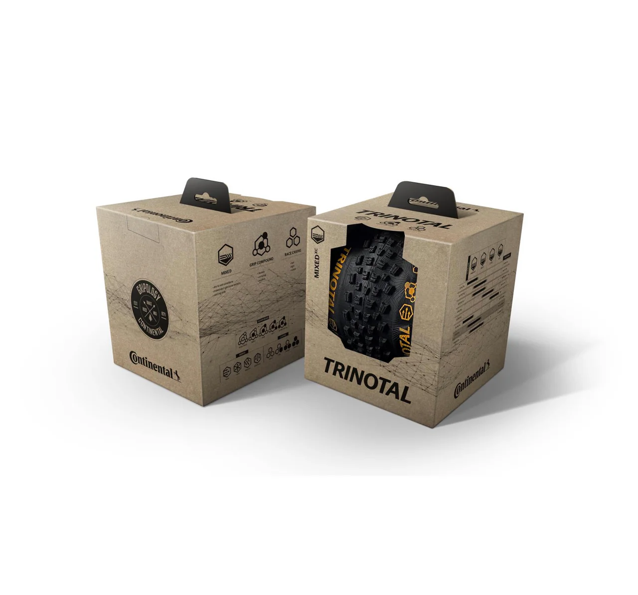 Continental Trinotal Race Rapid Tubeless Folding Tyre - Image 4