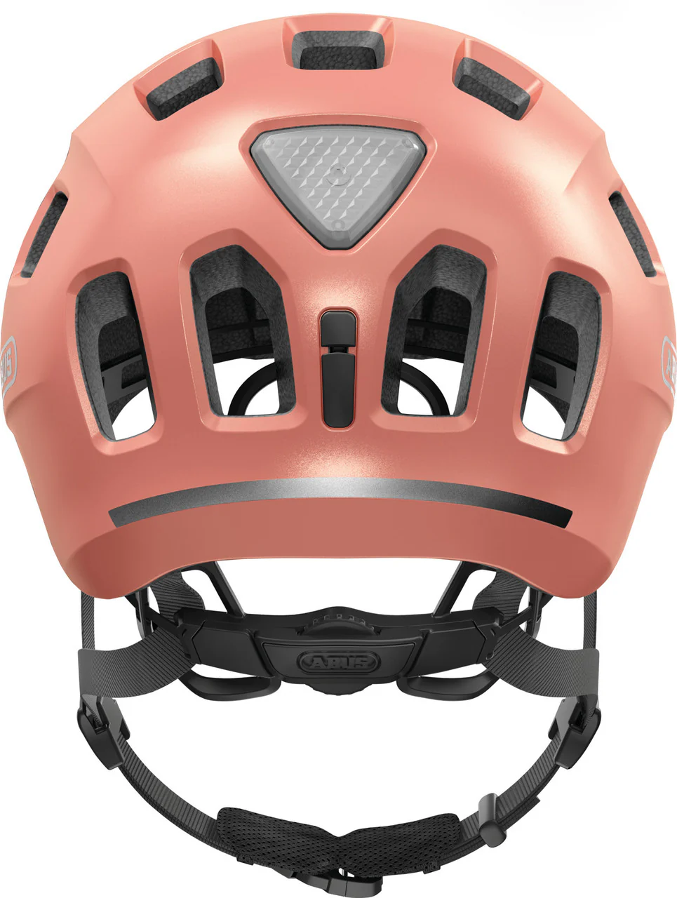 ABUS Youn-I 2.0 Kids Leisure Helmet With Integrated Rear LED Light In Rose Gold - Image 3