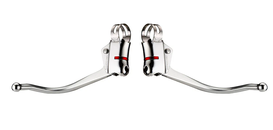 Dia-Compe 139 Guidonnet 23.8mm Under Bar Brake Levers In Silver