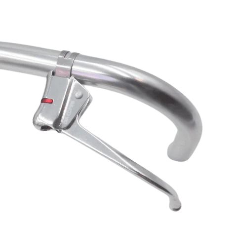 Dia-Compe 139 Guidonnet 23.8mm Under Bar Brake Levers In Silver - Image 2