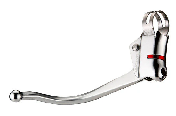 Dia-Compe 139 Guidonnet 23.8mm Under Bar Brake Levers In Silver - Image 4