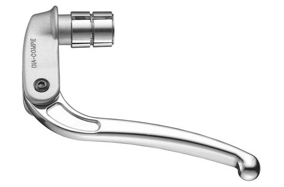 Dia-Compe 189 ID19mm Brake Levers In Silver - Image 2