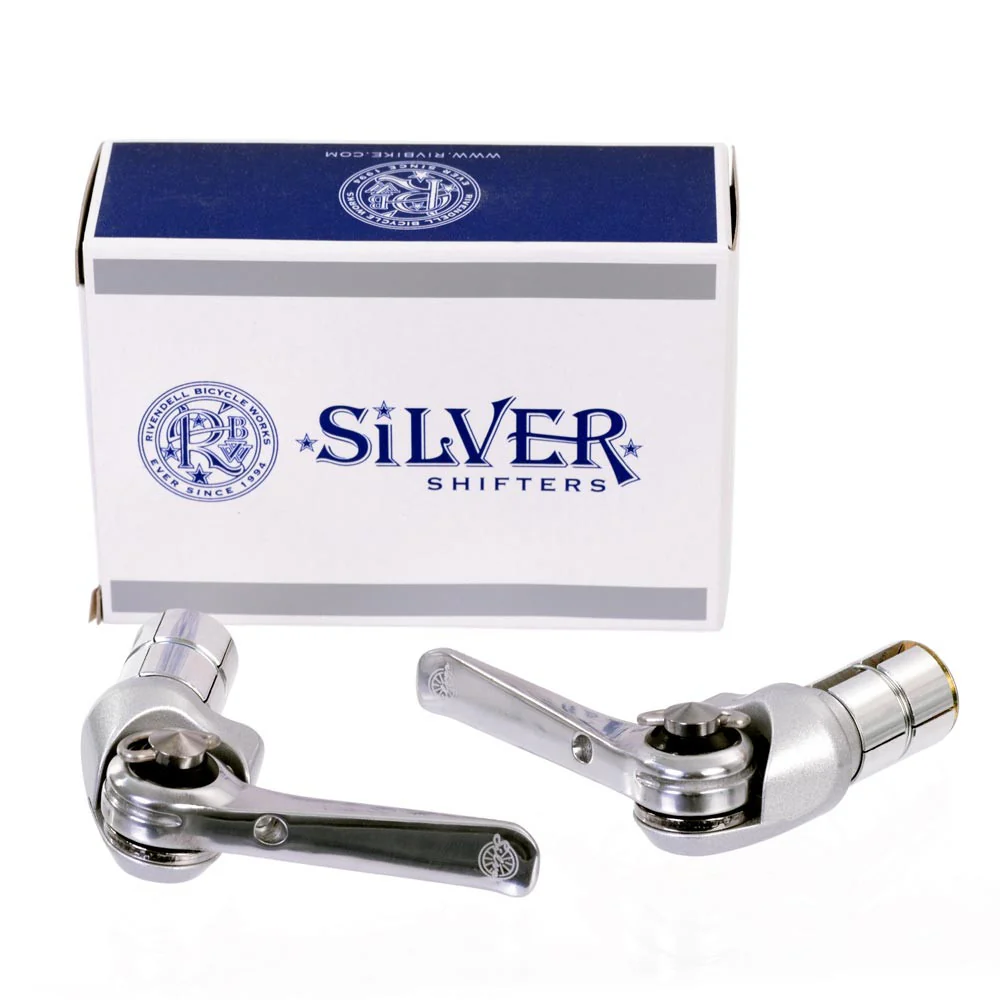 Dia-Compe Bar End Shift Levers | Silver - Image 9